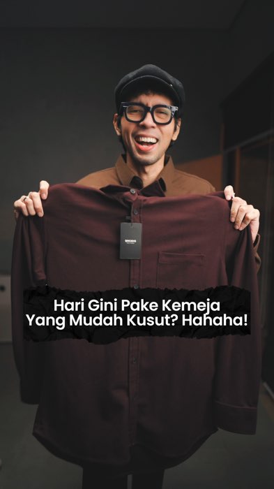 Kemeja Unik dari Broodis yang gak mudah kusut!! #casual #kemeja #kemejapria #kemejacasual #kemejamurah #kemejapolos #shirt #shirts #casualshirt