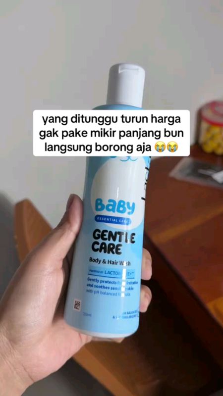 Lactacyd baby hair & body wash #lactacydbaby #bodycare #gentlecare #RacunShopee #SpillRacunShopee #BadaiTapiBudget #fyp