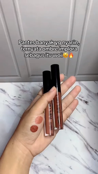 no 1 dan 12 #lipcream #implora #imploralipcream #lipcreamviral #lipcreammurah #rajunshopeecheck #RacunShopeeCheck #ViralDiShopeeVideo #shopeevideo