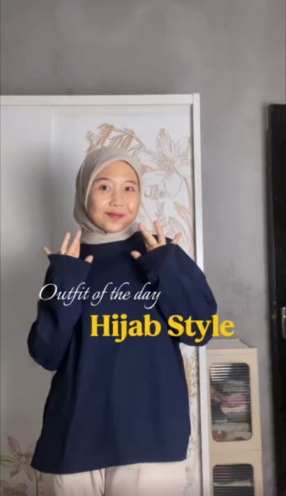 Ada yg sama ga sih pengennya kalau keluar pake yg simple simple 🤍#SpillRacunShopee #outfitideas #dailyhijab #outfitinspiration #ootd