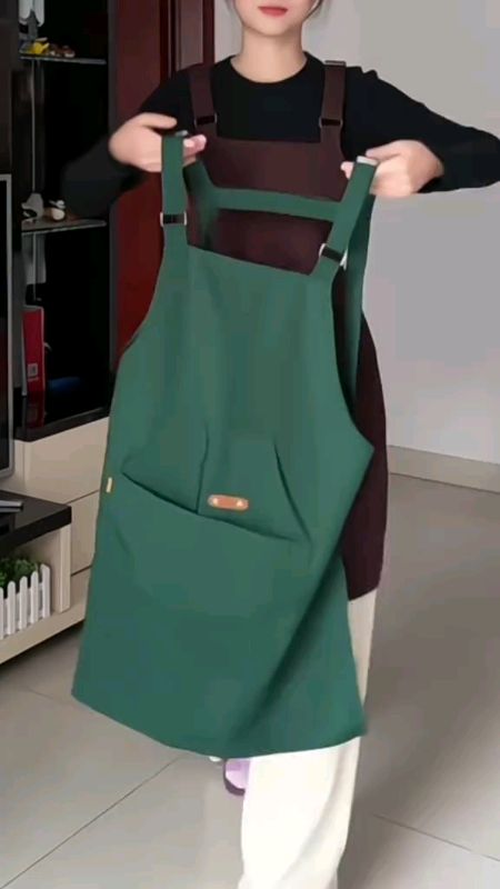 Apron masak celemek anti air #celemekmasak #apronmasak
