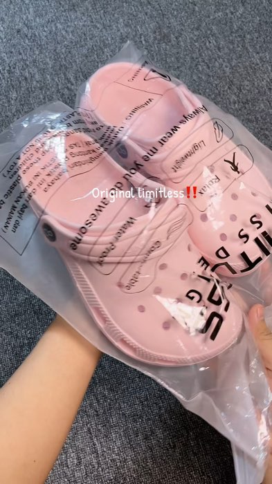 Sandal bakpao limitless original, cuma di keranjang oren yaa #limitlessindonesia #sandalbaim #sandalkodok #RacunShopee #ShopeeHaul #sandalclog
