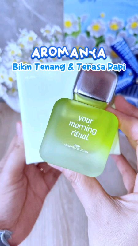 😍 Aromanya fresh bikin tenang, berasa bersih dan rapi #heura #heuraparfum #heurayourmorningritual #parfumheura #parfumheurayourmorningritual
