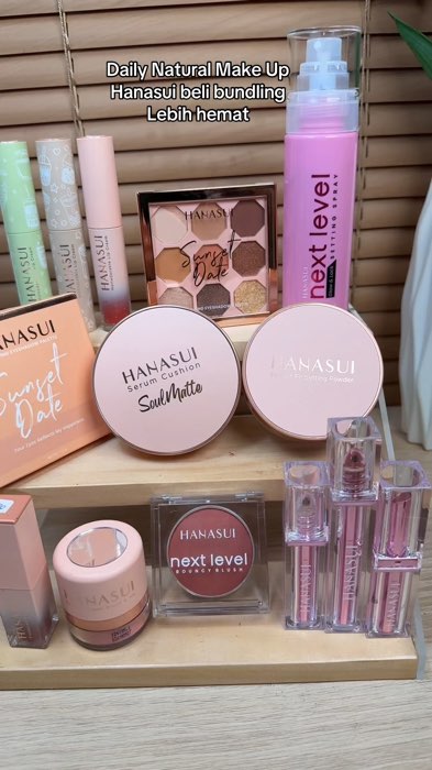 Beli hanasui make up bundling lebih hemat #hanasui #makeup #hanasuibundling