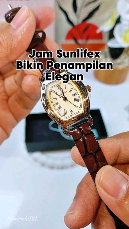 Jam Tangan Vintage Sunlifex #SpillRacunShopee #ViralDiShopeeVideo #jamtanganwanita #JamTanganKecilWanita #jamtangansunlifex #jamtanganeleganantiair