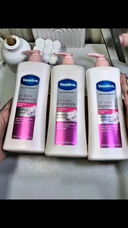 Vaseline Healthy Bright UV Lotion 400ml #RacunShopeeCantik #vaselinelotion #vaselinehandbody #VaselineHealthyBright #perawatantubuh #perawatankulit