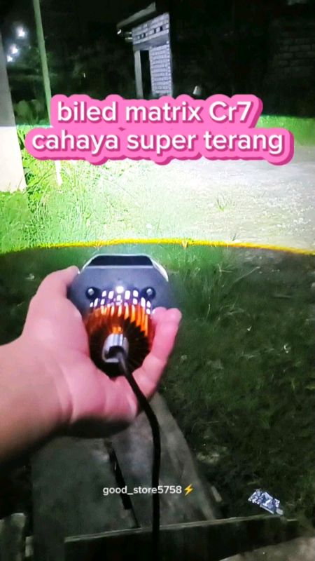 #biled matrix Cr7 cahaya gokil abizz super terang #biledprojector #biledmurah #RacunShopee #ViralDiShopeeVideo #RacunShopeeCheck #CODinApa #promo #cr7