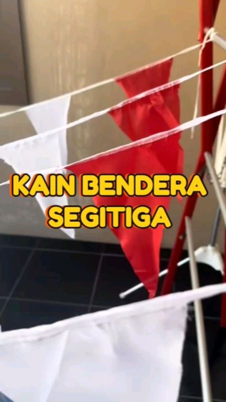 bendera segitiga warna warni #BenderakainSegitiga #benderakainmurah #benderasegitigakainwarnawarni #SpillRacunShopee #SpillBawaBerkah