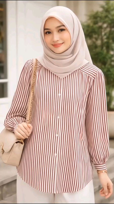 Kemeja Salur #kemeja #Kemaja #kemajasalurwanita  #RacunShopeeCheck #RacunShopee #ShopeeLook #SpillBawaBerkah #OOTDFashionShopee #ShopeeVideoCreator