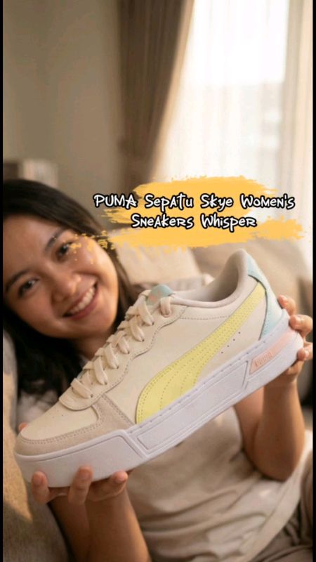 PUMA Sepatu Skye Women's Sneakers @pumaofficialshop #sepatupuma #sepatuwanita #sepatu  #sepatucasual #sepatupink #sepatutinggi #sepatusneakers