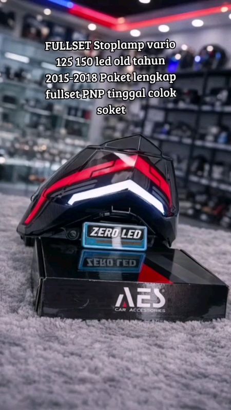 FULLSET Stoplamp vario 125 150 led old tahun 2015-2018 Paket lengkap fullset PNP tinggal colok soket#RacunShopee #ViralDiShopeeVideo #ShopeeLook