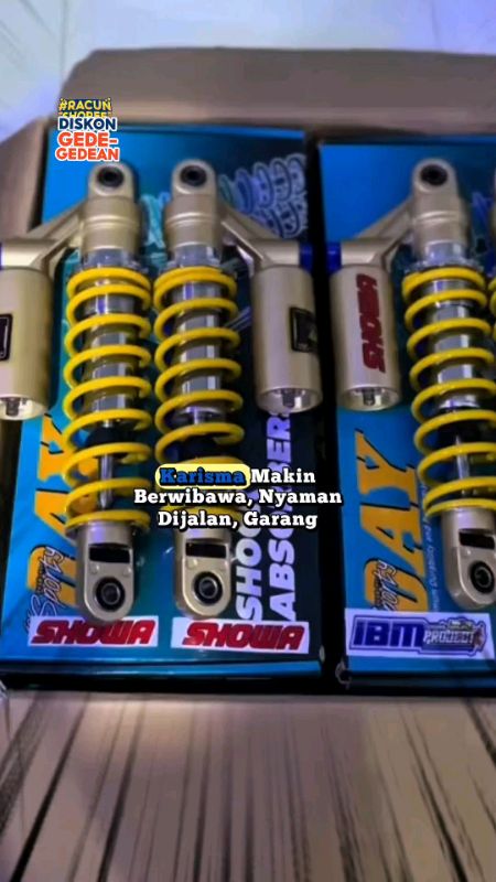 #skokshowa #skokmotor #skokshowamotor #shockkharisma #knalpotkharisma #kharisma #fyp#semuapenggunashoppe
