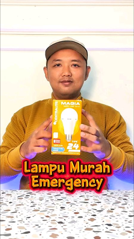 Lampu LED Emergency Murah #ShopeeVideo #GratisOngkir #COD #CODinApa #ShopeeCOD #Lampu #LampuLed #Led #Emergency #LampuMagia #LampuEmergency #Murah
