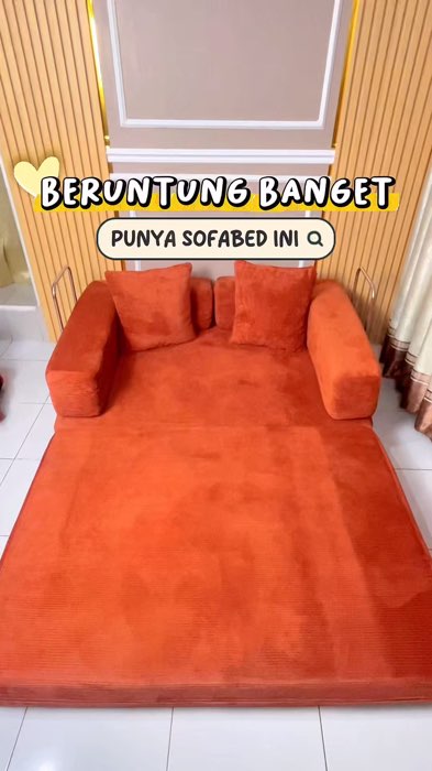 Samaan yuk #sofabed #homeliving #PromoNonStop #ShopeeCOD #SpillBawaBerkah #RacunShopee #ViralDiShopeeVideo #BadaiTapiBudget #GakNyeselBeliIni