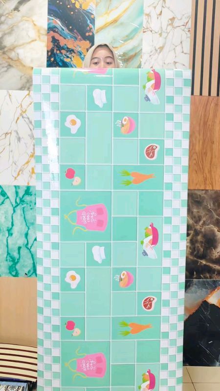 WAllpaper Sticker Dapur 60cm x 3meter Anti Minyak Air Dan Api #ShopeeVideoCreator #SpillBawaBerkah #SpillRacunShopee #PromoNonStop #ShopeeCOD