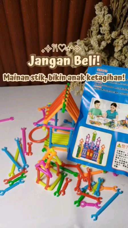#puzzlestick #mainanstik #mainan #mainanedukasi #mainansusun #wisdomstick #magicstraw #ShopeeLook #RacunShopee #DiskonRacunShopee #GratisOngkirRP0