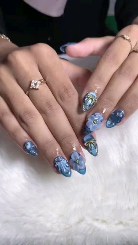 prees on nail blue🩵😍😍#shopeevideo #ShopeeCOD #RacunShopee #SpillRacunShopee #TermurahDiShopee #ViralDiShopeeVideo #GratisOngkirRP0