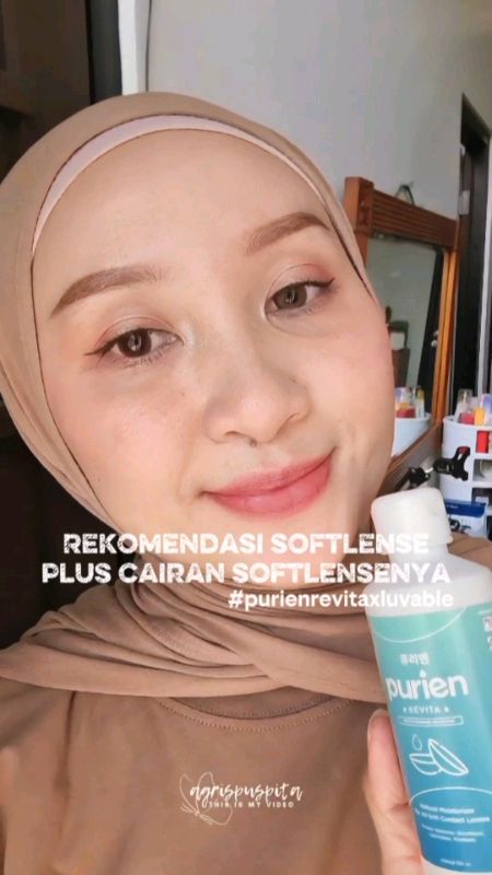 NYAMAN BANGET#softlense #softlenserekomendasi #softlenseluvable #softlensecantik #softlensenatural #cairansoftlense #pembersihsoftlense #shopeebeauty