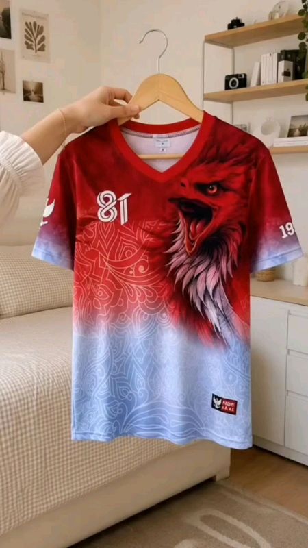 Kaos HUT RI 81 2026 Dry Fit Dewasa & Anak | Jersey 17 Agustus Motif Garuda Merah Putih #KaosHUTRI81 #Kaos17Agustus #JerseyKemerdekaan #kaosagustusan