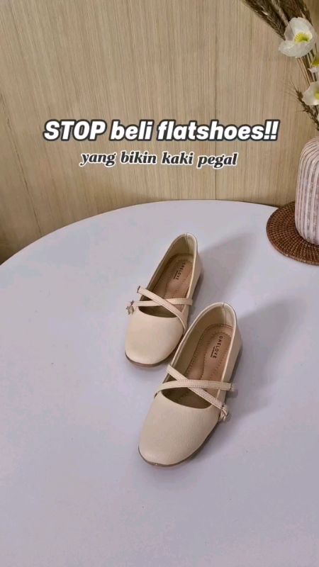#promopaydaysale #PromoNonStop #GratisOngkirRP0 #shopeefitcheck #flatshoes #oneloveshoes #lyodra