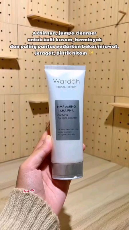 wardah facial wash crystal secret#wardahfacialwash #wardahcrystalsecret #wardahfacialwashcrystal #SpillBawaBerkah #ShopeeCOD #ShopeeLook #RacunShopee