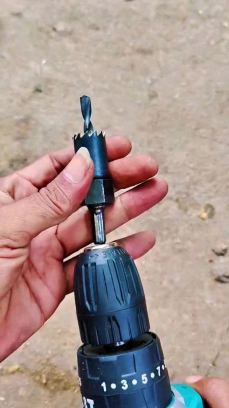 Hole Saw Set 6 Pcs - Mata Bor Pelubang Kayu PVC Holesaw - Hidroponik