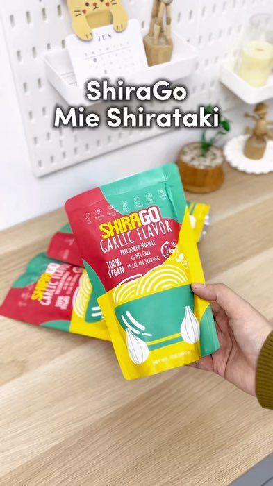 ShiraGo Mie Shirataki Rendah Kalori  #diet #mieshirataki #shirago #DiskonRacunShopee #SpillBawaBerkah #rendahkalori #RacunShopee