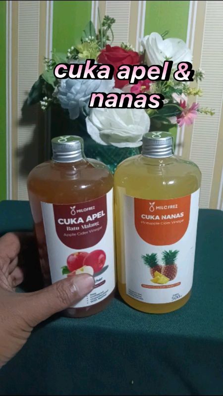 cuka apel & nanas#cukaapel #cukananasorganik #cukananaswithmother #CukaNanas #fypshopeevideo #fyp #racunshopeecheeck