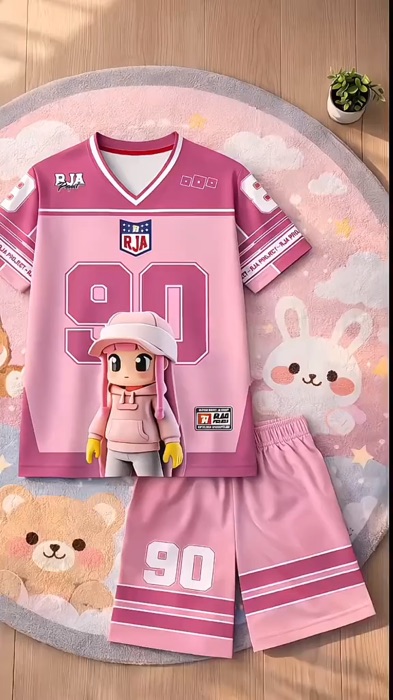 BAJU JERSEY ROBLOK ANAK PEREMPUAN #SpillRacunShopee #RacunShopee #baju #jersey #roblox #SpillBawaBerkah #PejuangRupiah #ViralDiShopeeVideo