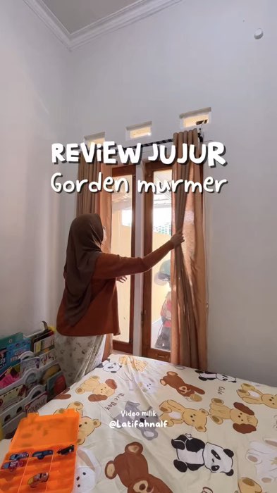 Udah puny belum? #gorden #gordenmurah #gordenminimalis #gordenjendela #GratisOngkirRP0 #TermurahDiShopee #PromoNonStop #ViralDiShopeeVideo