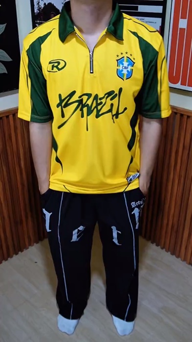 Rekomendasi Jersey World Brazil#GratisOngkirRP0 #ShopeeCOD #RacunShopeeCheck #PromoNonStop