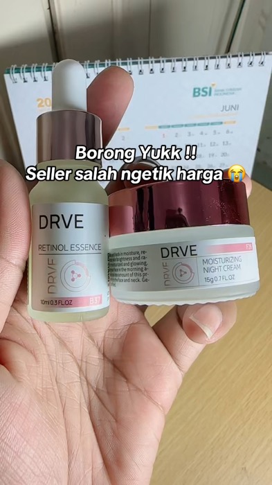 Paket gilaaaaa ! Gila ampuhnya .. #drve #drveskincare #skincare #skincareroutine #fypdongggggggg #fypシ #ShopeeLook #