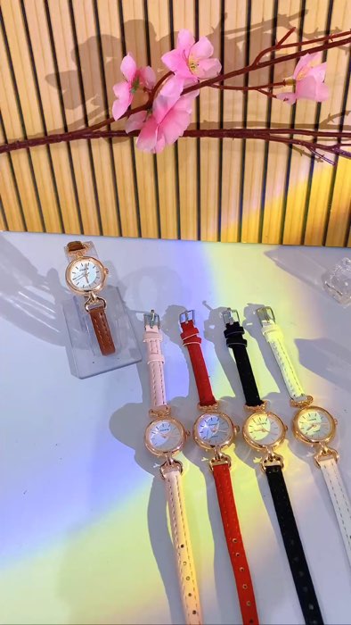 Jam tangan minimalis harga murce 😍💓#DiskonRacunShopee #jamtanganwanita #jamtangankoreanstyle #fyp #wibgajian