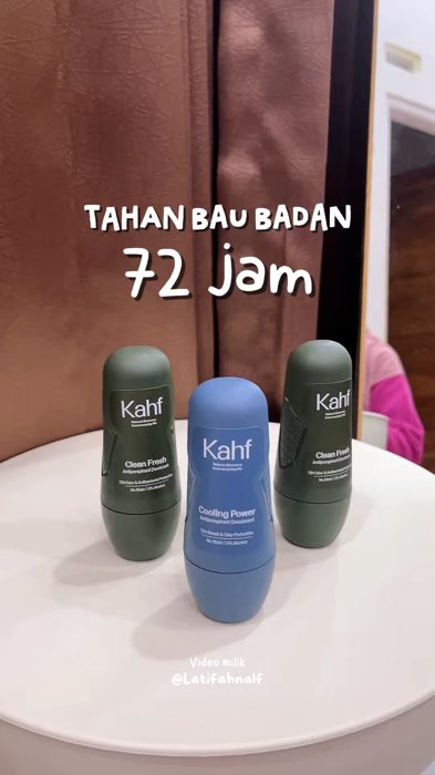 Biar suami gak bau badan #kahf #kahfdeodorant #deodorantviral #deodorant #GratisOngkirRP0 #TermurahDiShopee #ViralDiShopeeVideo #PromoNonStop
