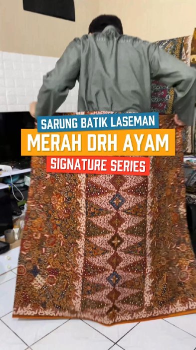 Gak mahal kang… tp kualitas mantep pol pokok’e #sarungbatiklaseman #RacunShopee #GratisOngkirRP0 #ShopeeCOD #ViralDiShopeeVideo