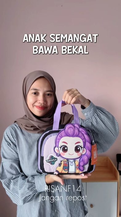 Kotak bekal yang jadi pusat perhatian #tasbekal #tasbekalanak #taskotakmakan #taslunchbox #tasbekallucu