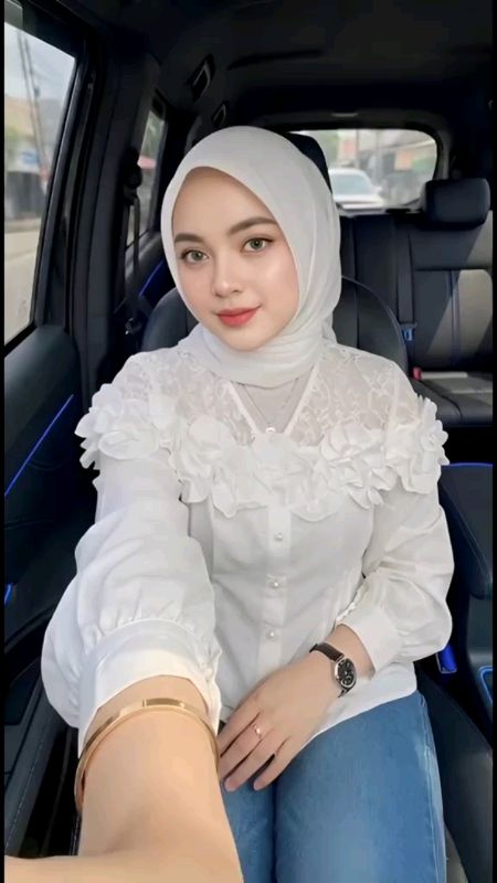FADFAD Atasan Blus Putih Gaya Baru Berkerah V Kasual Modis Untuk Wanita #RacunShopee #SpillBawaBerkah #DiskonRacunShopee #GratisOngkirRP0 #ShopeeLook