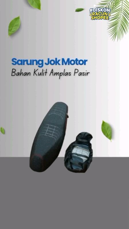 sarung jok motor bahan kulit amplas pasir #sarungjokmotor #sarungjok #KeranjangShopee #PejuangRupiah #ShopeeCOD #SpillBawaBerkah