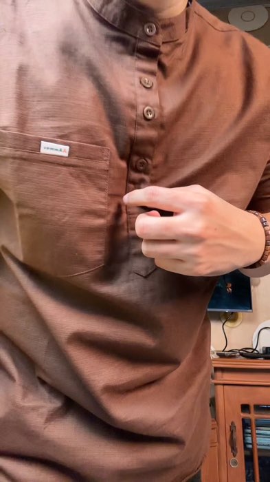 Baju muslim kemeja koko pria buat dipakai harian selama ramadan lebaran buat anak muda orang tua #bajukoko #kemejakoko #bajumuslim #ShopeeLook