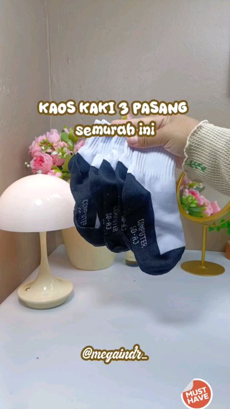 #ShopeeFashionHaul #FashiondiShopee #PromoNonStop #GakNyeselBeliIni #kaoskakisekolah #kaoskakisdsmpsma #kaoskaki3pcs #kaoskakianak #kaoskakimurah