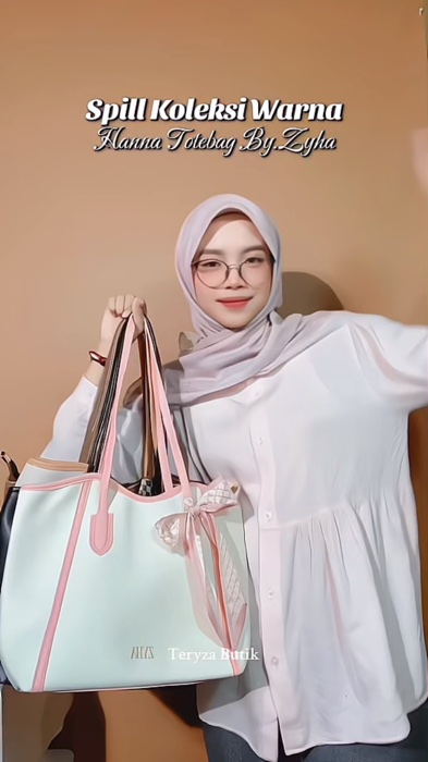 #zyhabag #taskuliah #taskantor #totebag #taswanita #shoulderbag #tas