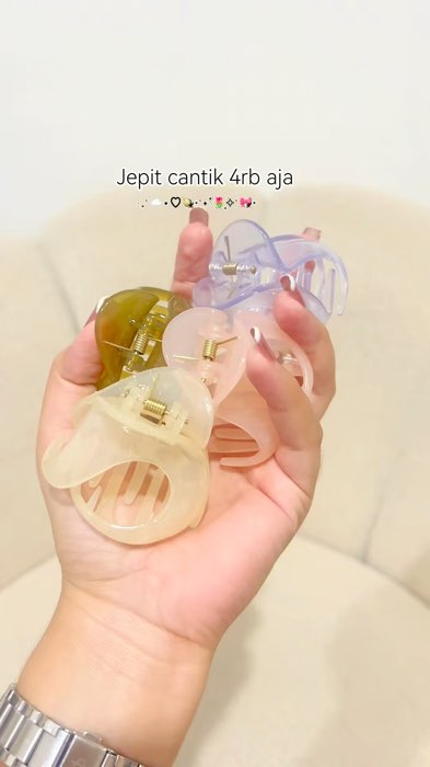 Jepit rambut kekinian #jepitanrambut #jepitrambutkorea #jepit