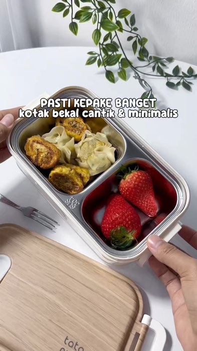 #kotakbekal #kotakbekalanak #lunchbox #lunchboxmurah #tataruma #kotakbekalstainless #kotakbekalantitumpah #ViralDiShopeeVideo #BadaiTapiBudget