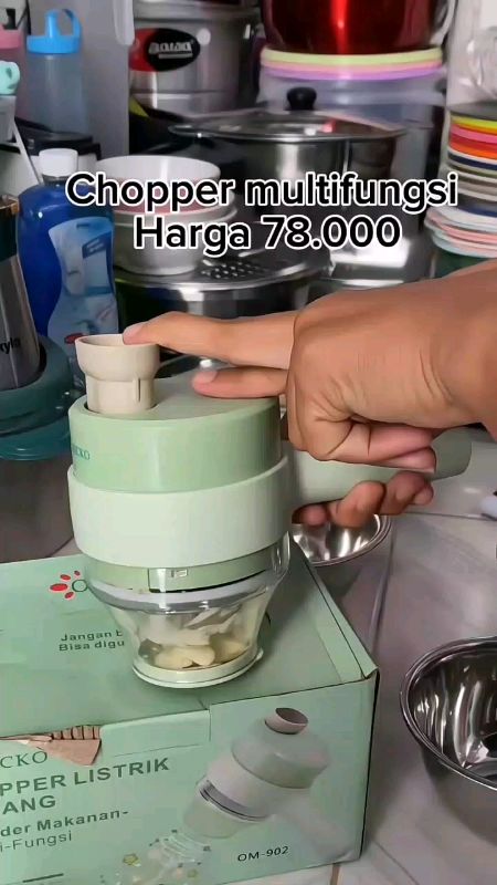 #chopper #choppermini #chopperbumbu #choppermultifungsi #pencacahbawang #pencacahsayuran #choppergagang #alatirisbawang