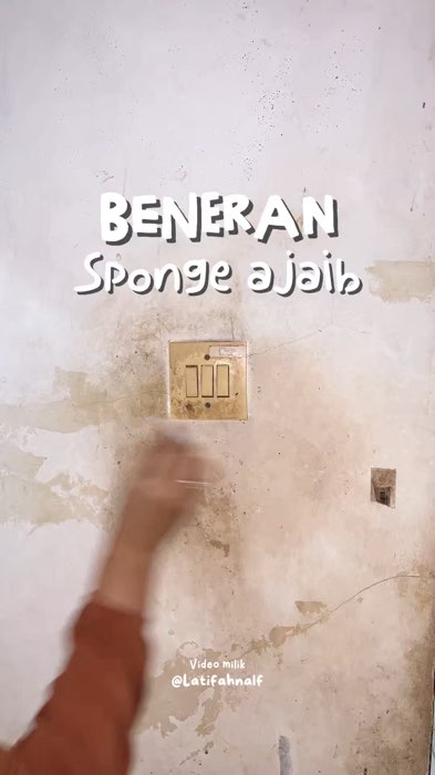 Kotor banget 😭 #spongeajaib #spongeajaibviral #sponsajaib #GratisOngkirRP0 #olaif #olaifspons #GratisOngkirRP0 #PromoNonStop #ViralDiShopeeVideo