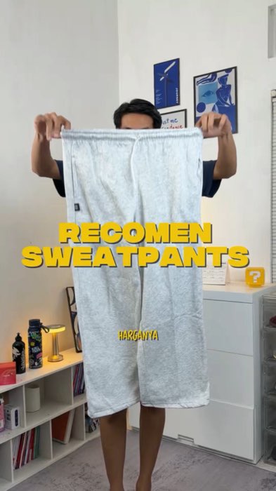 worth it inii #RacunShopee #sweatpants #sweatpantsbaggy