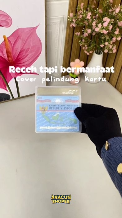 #coverkartuktp #coverkartuatm #coverkartu #RacunShopee #GratisOngkirRP0