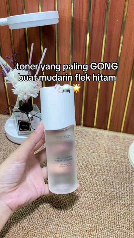 wardah alpha arbutin toner #WardahGlowGoals #wardahbeauty #skincareroutine #tonerwajah #tonerviral #fypシ