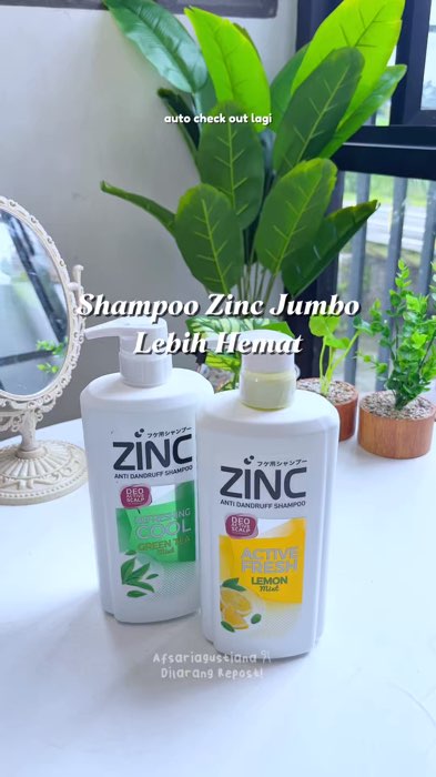 Beli yg gede gini auto hemat #shampoozincdiskon #shampoozinc680ml #ShopeeReview #SpillBawaBerkah #PromoNonStop #ViralDiShopeeVideo