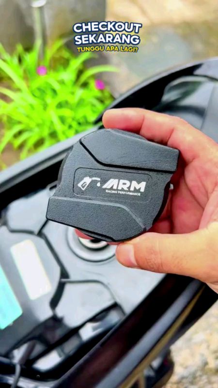 Fuel Cap Cover Tutup Tangki Full CNC ARM UNIVERSAL MATIC BEBEK#RacunShopee #PromoNonStop #akasesorismotor #OtomotifdiShopee